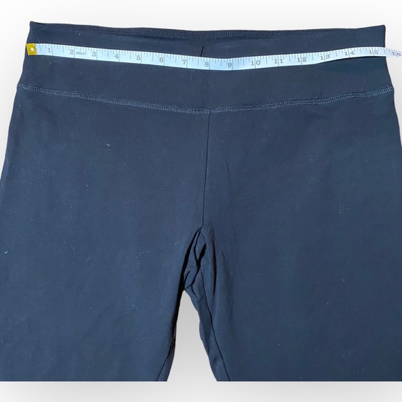 NWOT Calvin Klein 3/4 Length Black White Logo Yoga Exercise Pants Size XL - Picture 5 of 10